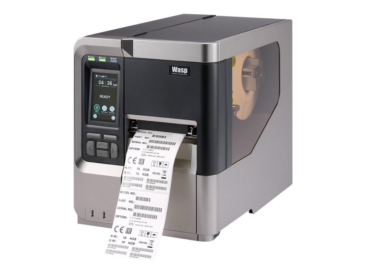 Wasp WPL618 - label printer - B/W - direct thermal / thermal transfer