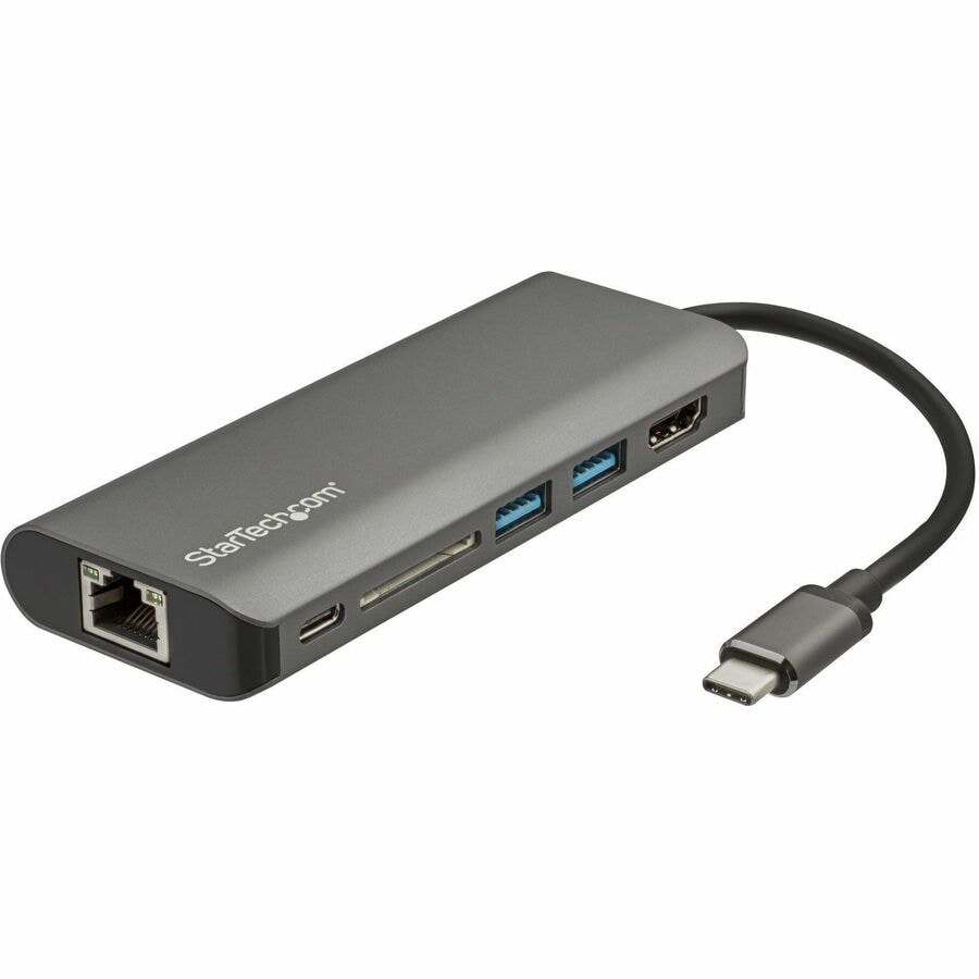 StarTech.com USB C Multiport Adapter - USB Type-C Mini Travel Dock