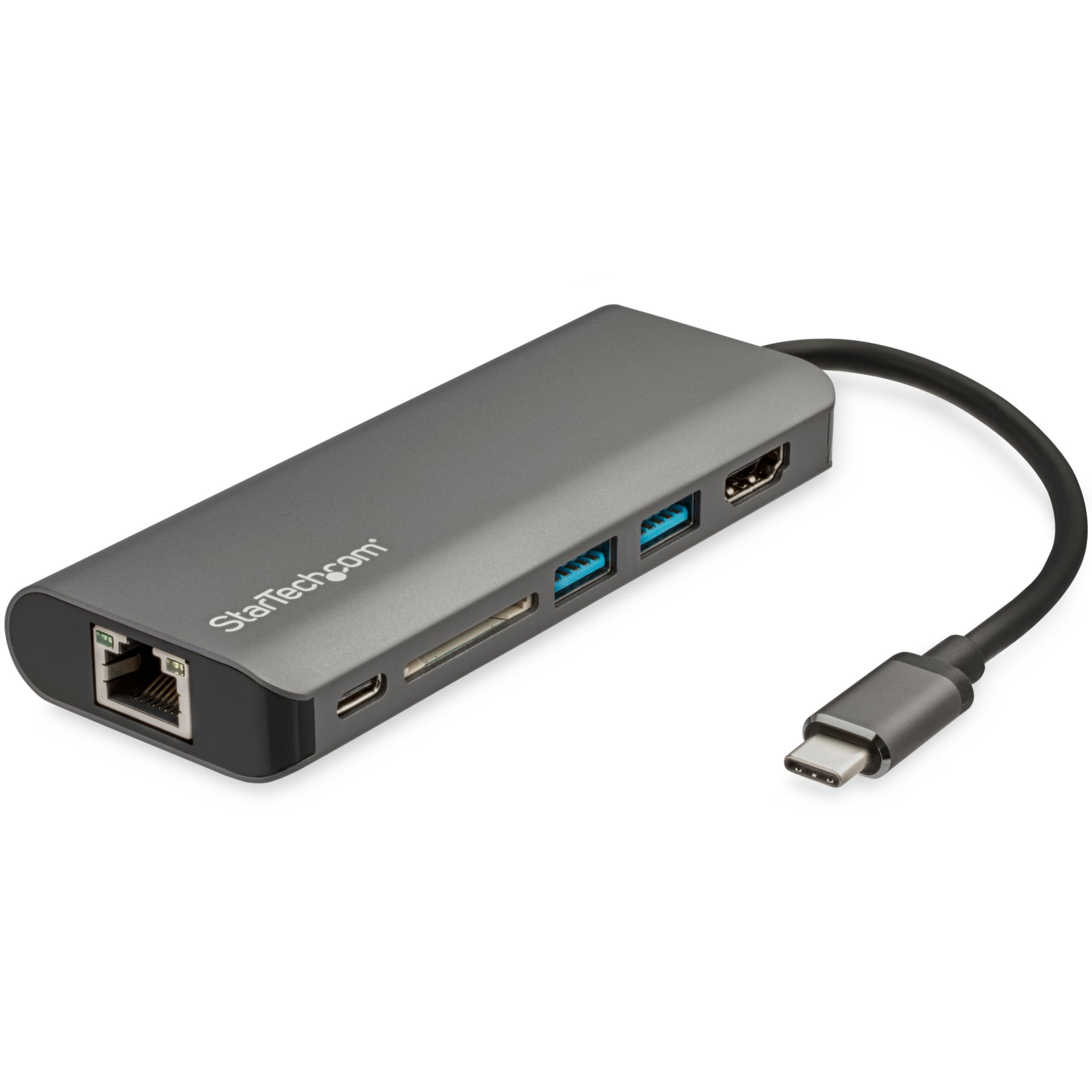 StarTech.com USB C Multiport Adapter - USB Type-C Mini Travel Dock w/ 4K  HDMI, USB Hub, SD, PD 3.0 - DKT30CSDHPD3 - Docking Stations & Port  Replicators 