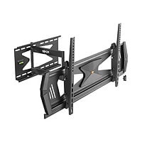 Tripp Lite Heavy-Duty Full-Motion Security TV Wall Mount for 37" to 80", Flat or Curved, UL Certified - bracket - for
