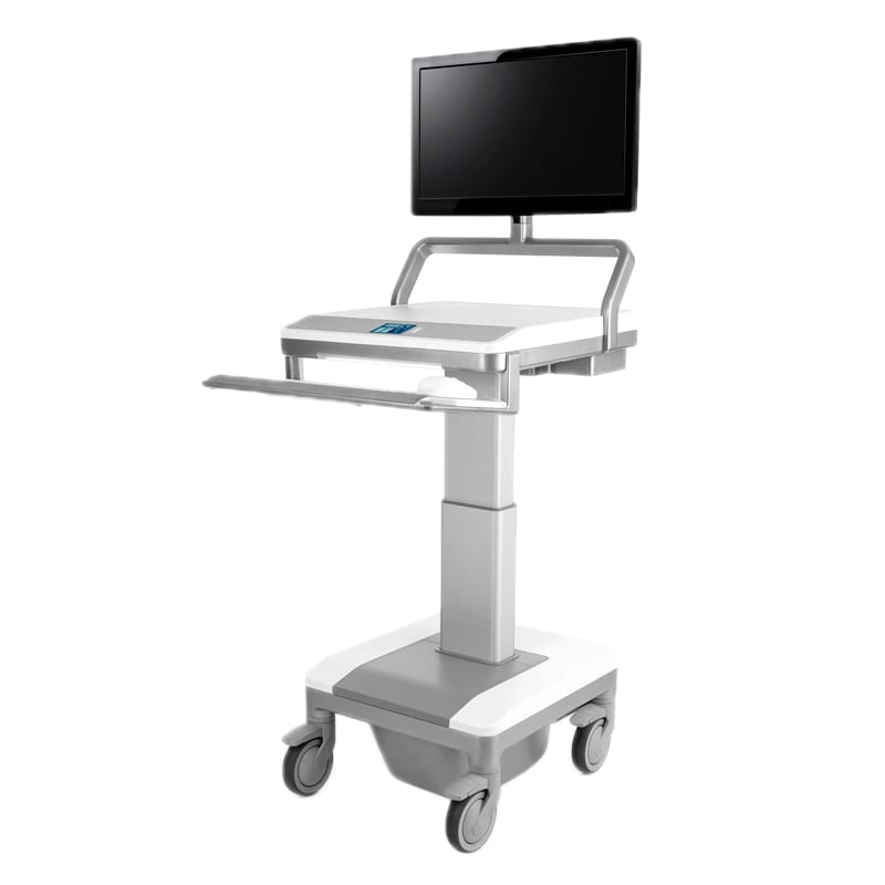 Capsa Healthcare Humanscale T7 Powered Technology Cart with AutoLift Techno