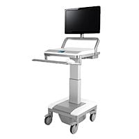 Capsa Healthcare Humanscale T7 Powered Technology Cart with AutoLift Techno