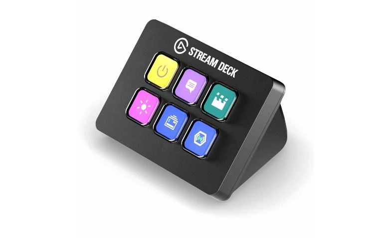 Elgato Stream Deck Mini Compact 6-Key Control Pad - 10GAI9901