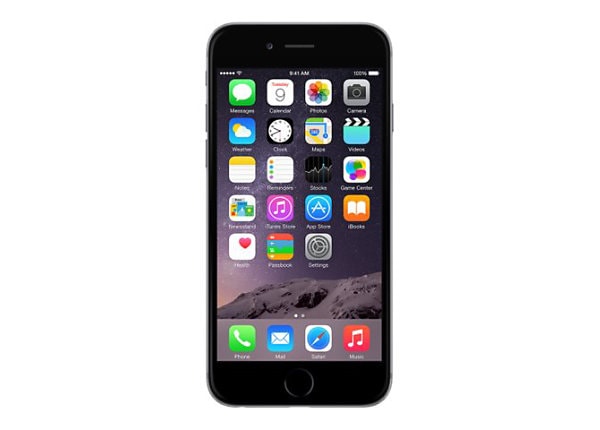 Apple iPhone 6 - space gray - 4G LTE - 32 GB - CDMA / GSM - smartphone