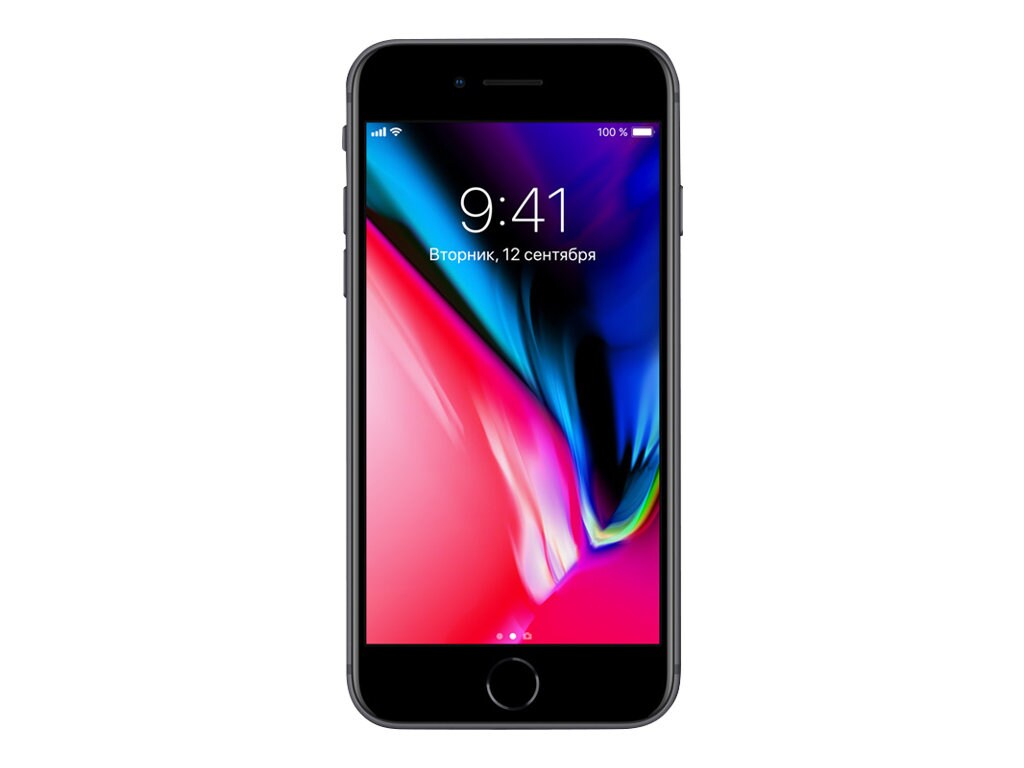 Apple iPhone 8 - space gray - 4G - 64 GB - GSM - smartphone