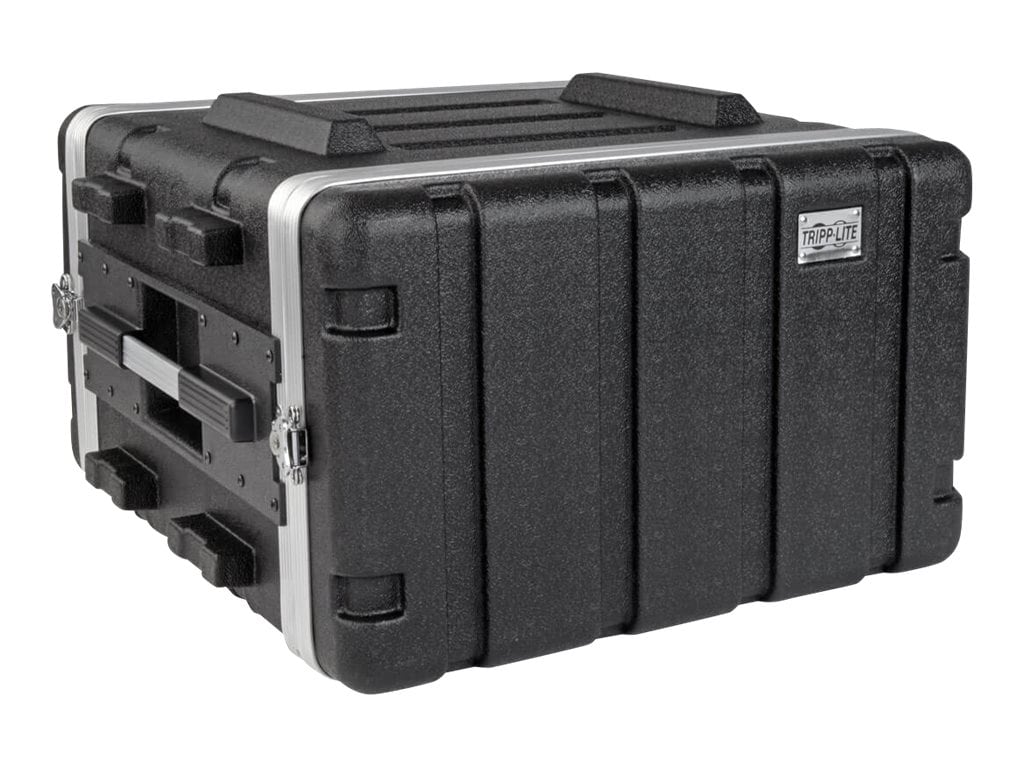 Tripp Lite 6U ABS Server Rack Equipment Flight Case for Shipping & Transportation - shipping case - 6U