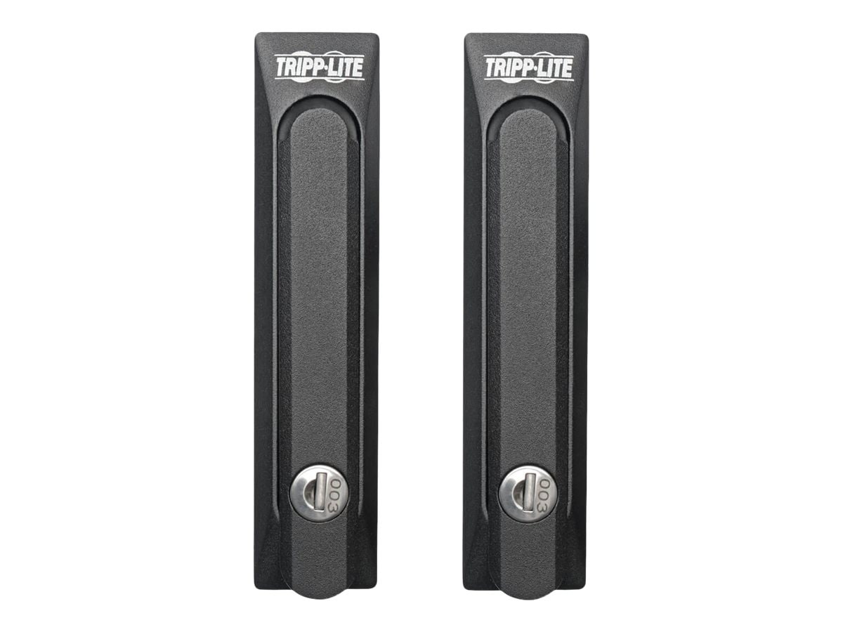 Tripp Lite Replacement Lock for SmartRack Server Rack Cabinets - Front and Back Doors, 2 Keys, Version 3 - rack handle