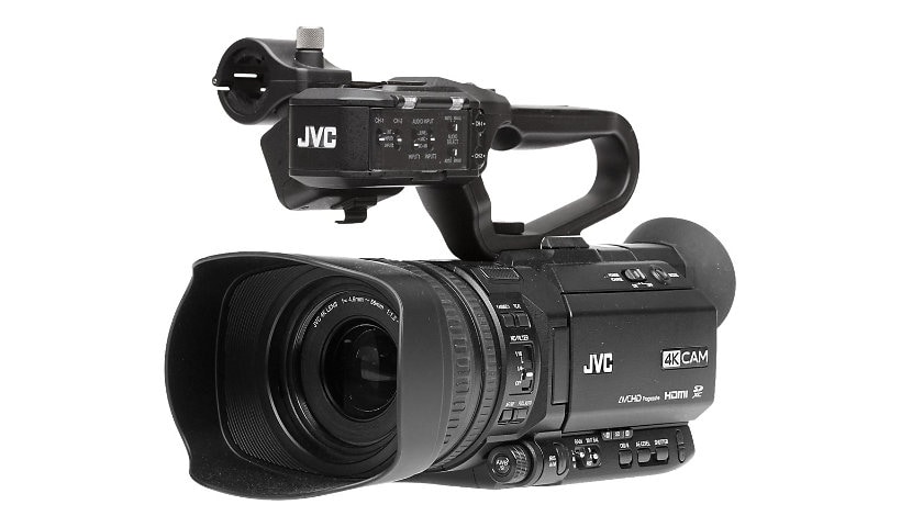 JVC Ultra HD 4K Compact Handheld Camcorder with HD-SDI