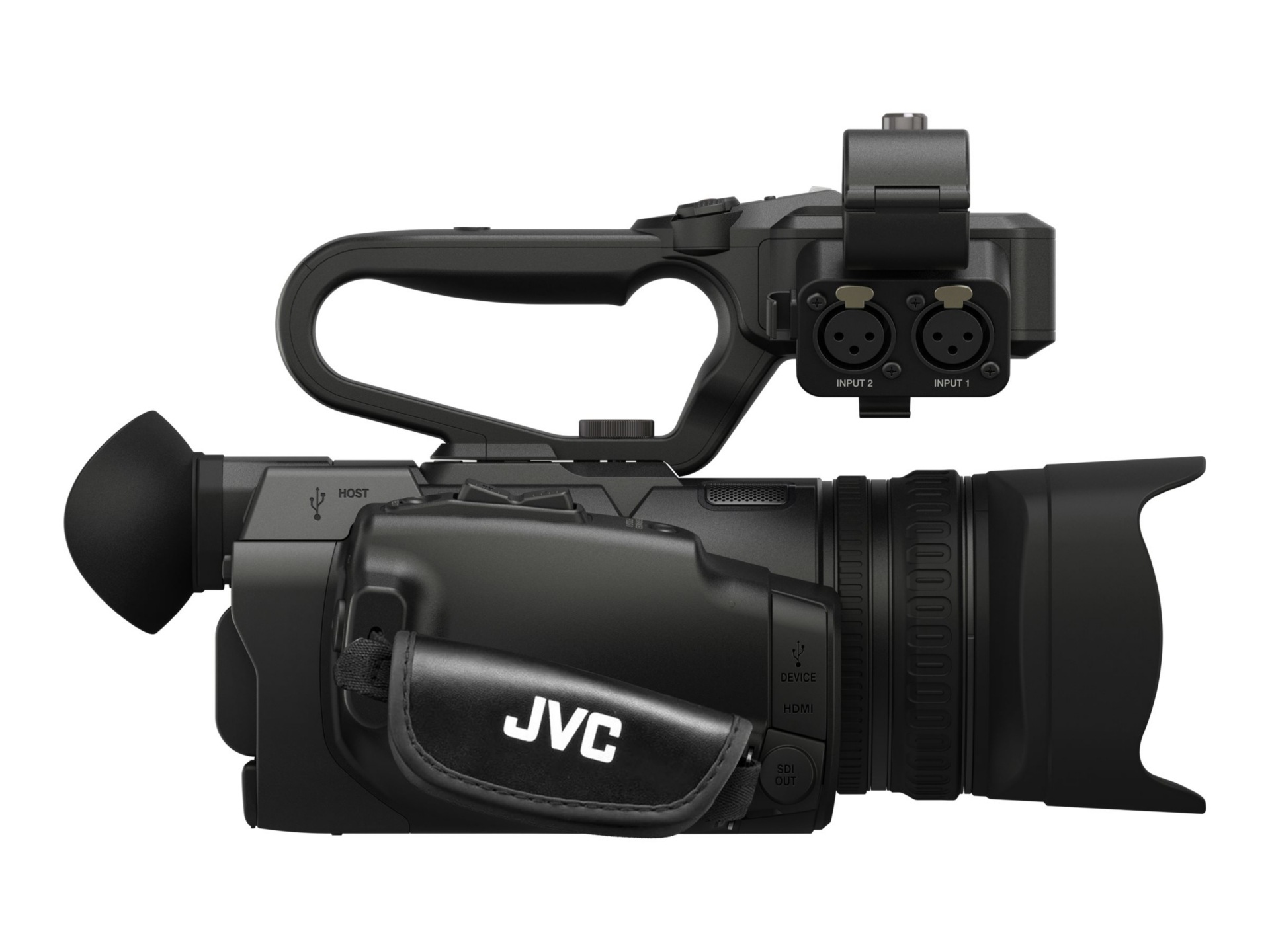 Thumbnail 3 of 5 for JVC Ultra HD 4K Compact Handheld Camcorder with HD-SDI