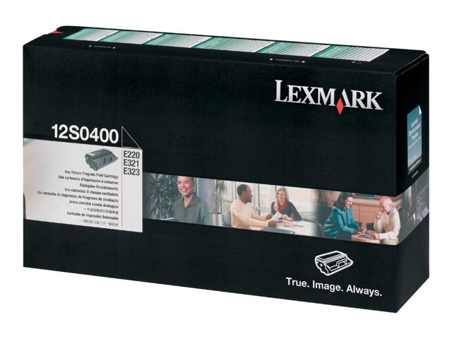 Lexmark Return Program 12S0400 Black Print Cartridge
