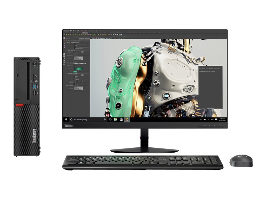 Lenovo ThinkCentre M725s - SFF - Ryzen 5 Pro 2400G 3.6 GHz - 8 GB - HDD 1 T