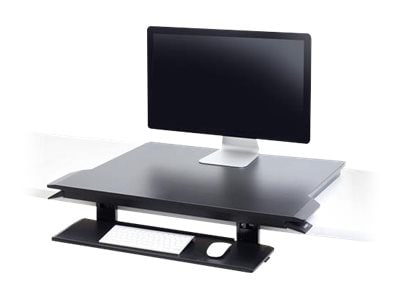 Ergotron WorkFit-TX - standing desk converter - rectangular - black