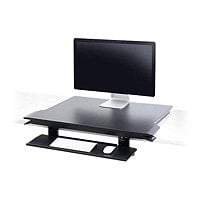 Ergotron WorkFit-TX - standing desk converter - rectangular - black