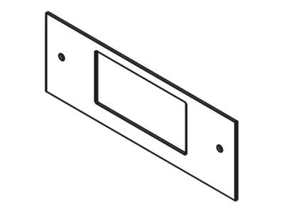 Wiremold OFR Overfloor Cable Raceway Decorator Device Plate - Black - TAA C