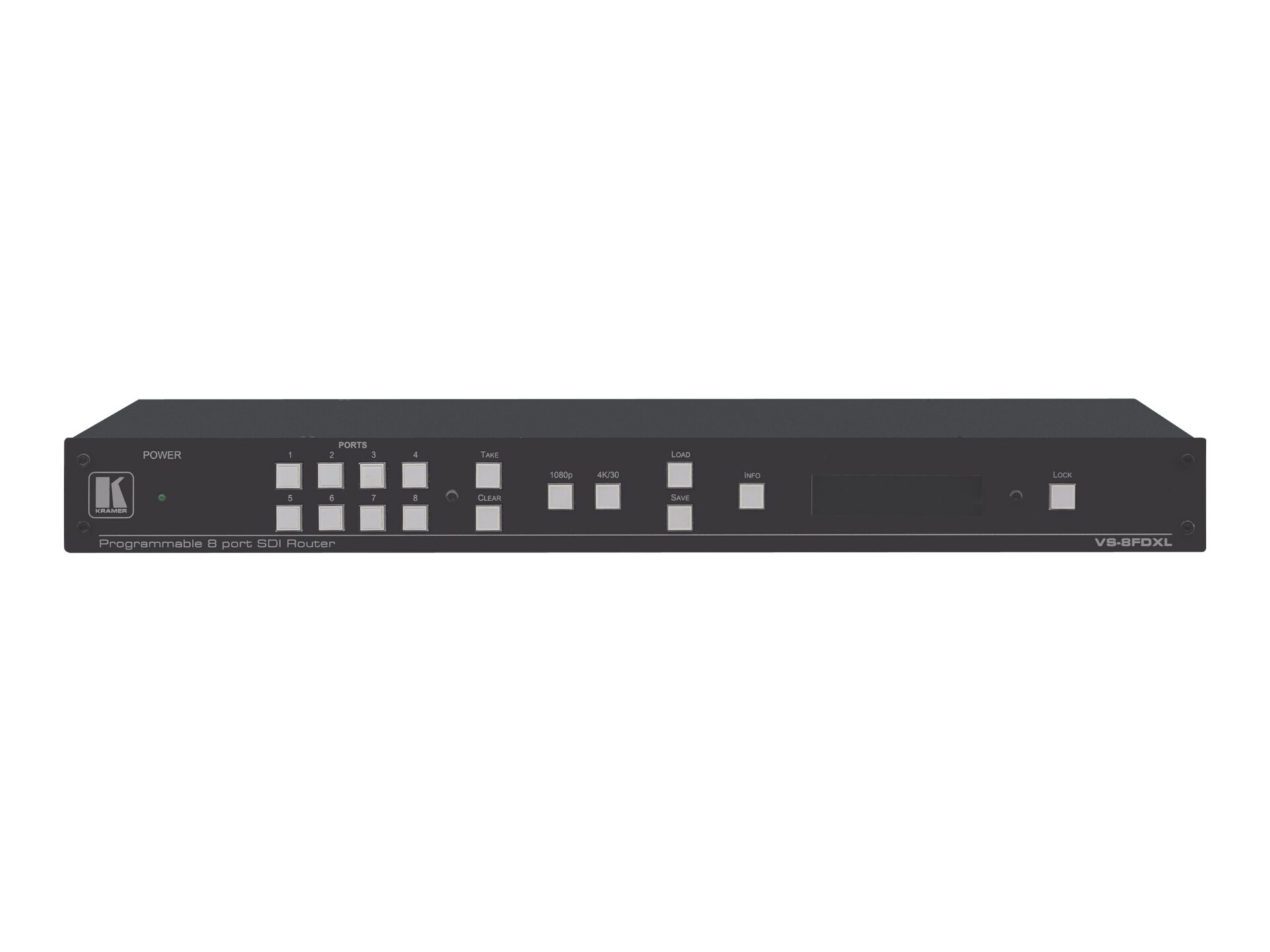Kramer VS-8FDxl - video/audio switch - rack-mountable
