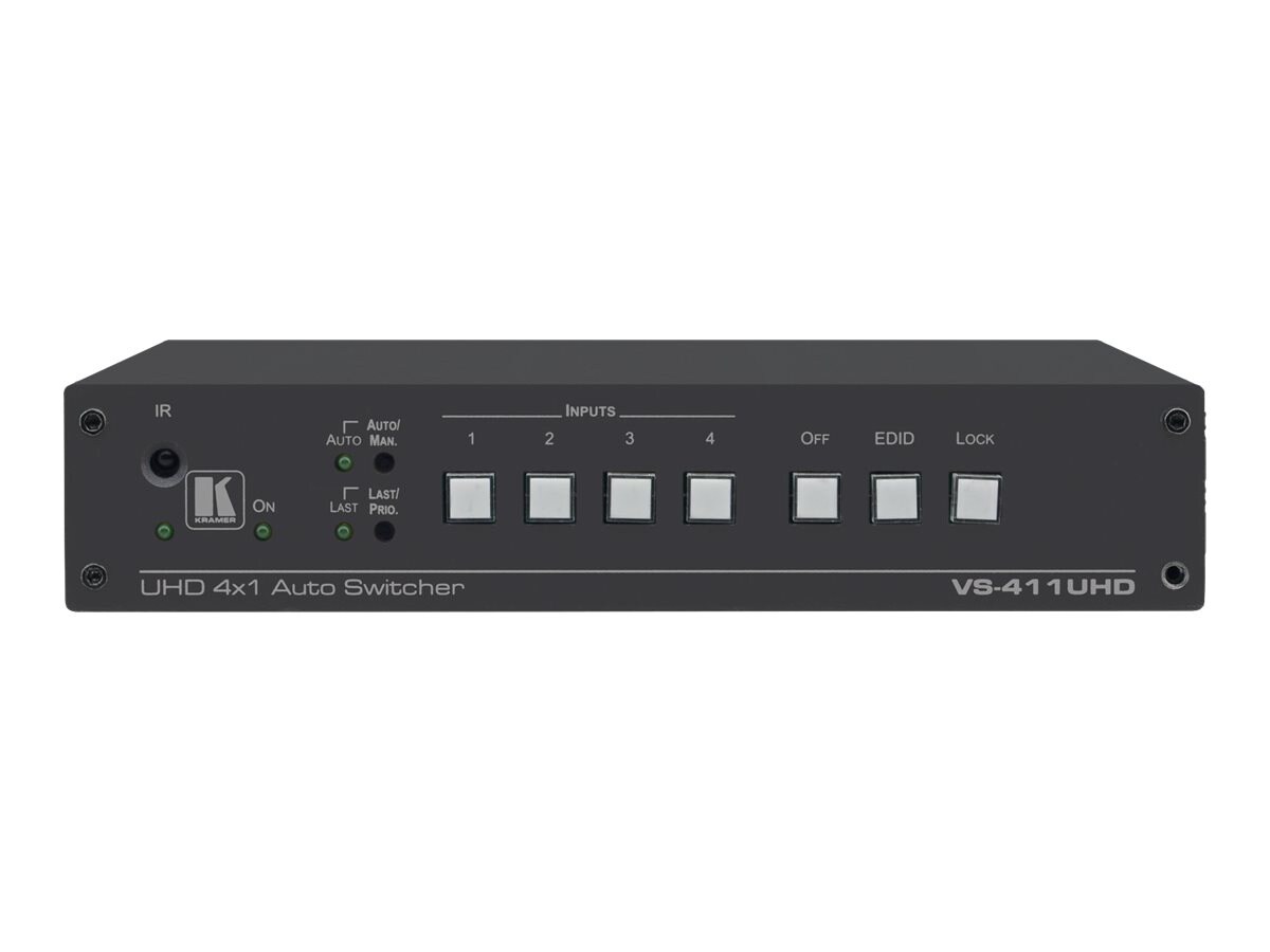 Kramer VS-411UHD 4x1 Automatic 4K60 4:2:0 HDMI Auto Switcher - video/audio