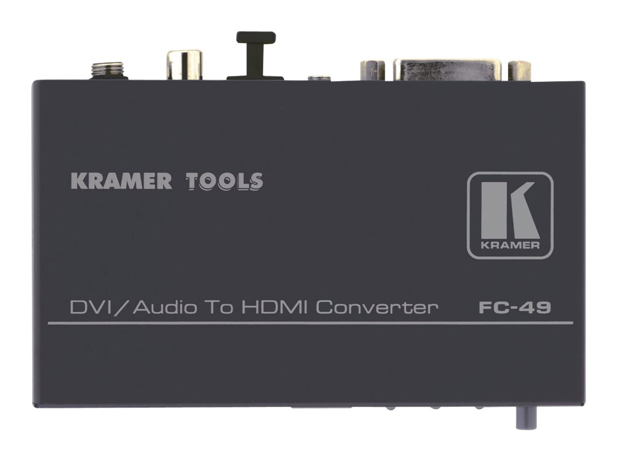 Kramer TOOLS FC-49 DVI & Audio to HDMI Format Converter & Audio Embedder -