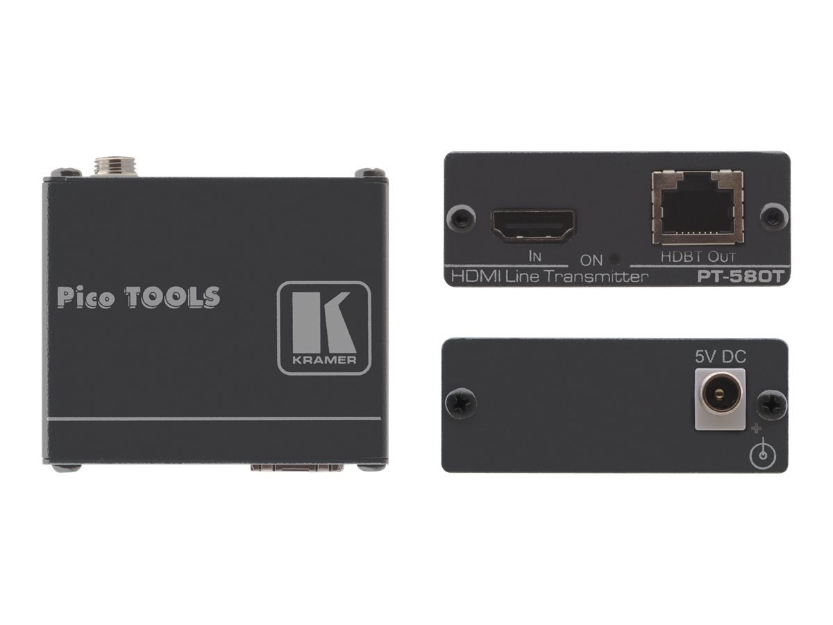 Kramer PicoTOOLS PT-580T HDMI over Twisted Pair Transmitter - video/audio extender - HDMI, HDBaseT