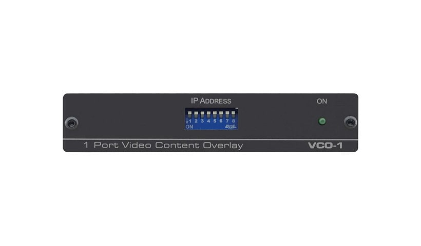 Kramer VCO-1 Single Port HDMI Full HD 1080p/60 Video Content Overlay