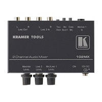 Kramer TOOLS 102MX analog mixer - 2-channel