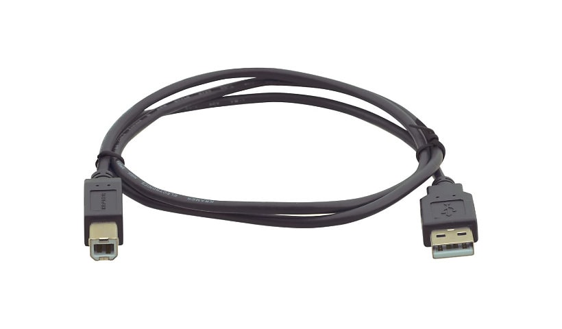 Kramer C-USB/AB Series C-USB/AB-15 - USB cable - USB to USB Type B - 15 ft