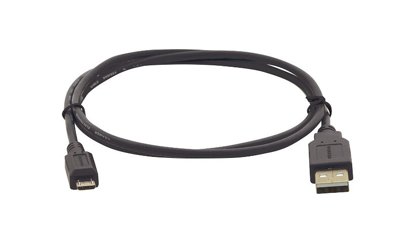 Kramer C-USB/MicroB-3 - USB cable - USB to Micro-USB Type B - 3 ft