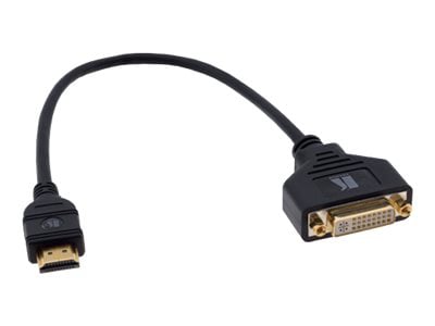 Kramer ADC-DF/HM - adapter - HDMI / DVI - 1 ft