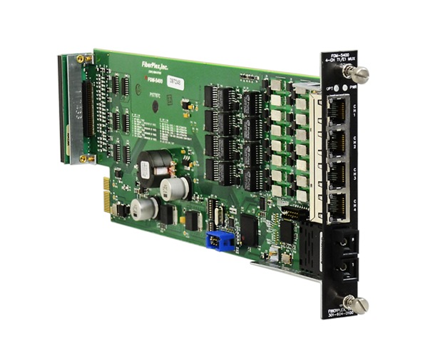 Patton FiberPlex T1/E1 4 Channel Singlemode 1300nm ST Isolator Multiplexer