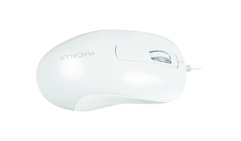 Macally ICEMOUSE3 - mouse - USB - white