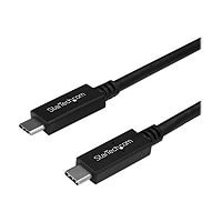 StarTech.com 6 ft (1.8m) USB C to USB C Cable, 5A 100W PD 3,0, Certified Works With Chromebook, USB-IF Certified, M/M,