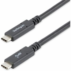 StarTech.com 6ft (1.8m) USB-C Cable, USB 5Gbps, 100W (5A) PD, Certified Wor