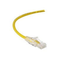Black Box Slim-Net patch cable - 15 ft - yellow