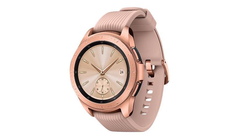 Samsung Galaxy Watch - rose gold - smart watch with band - 4 GB