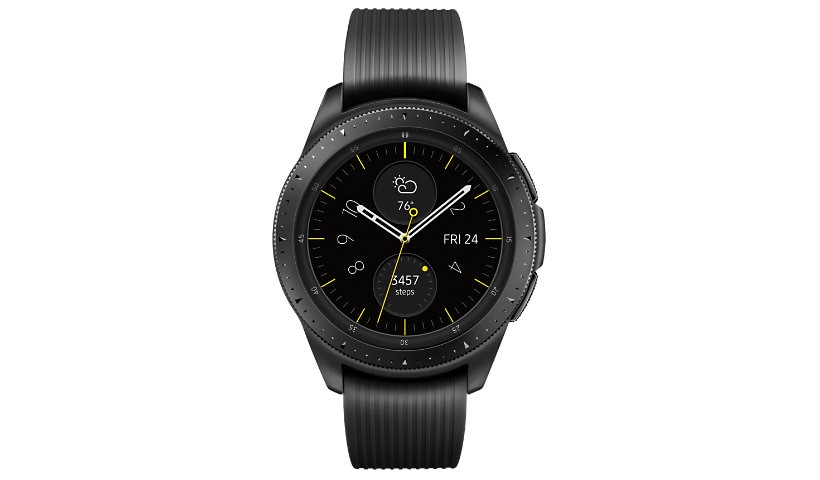 Samsung Galaxy Watch - midnight black - smart watch with band - 4 GB
