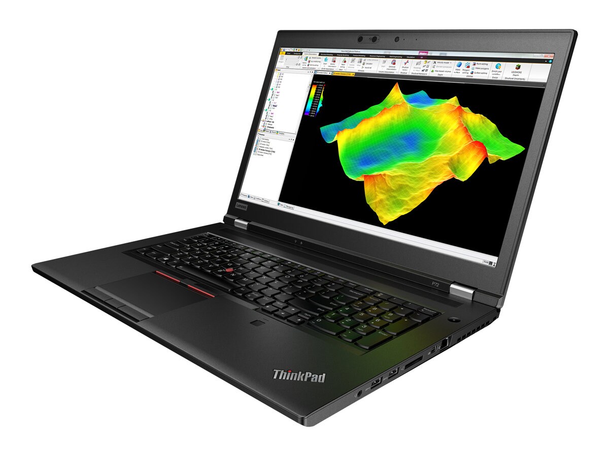 Lenovo ThinkPad P72 - 17.3" - Xeon E-2186M - 16 GB RAM - 512 GB SSD + 1 TB HDD - US