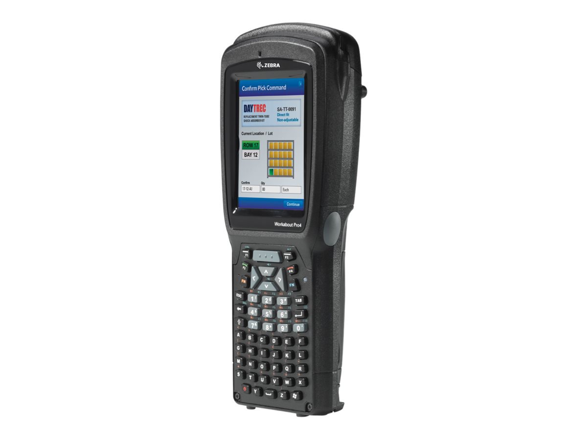 Zebra Workabout Pro 4 Long - data collection terminal - Win Embedded Handheld 6.5.3 - 4 GB - 3.7"