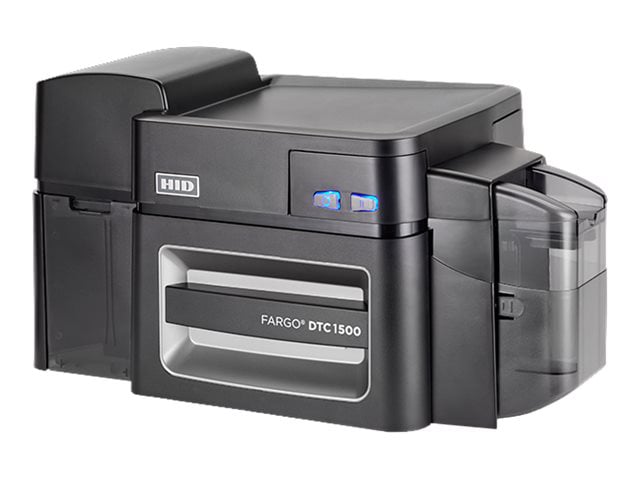 HID FARGO DTC1500 - plastic card printer - color - dye sublimation/thermal resin