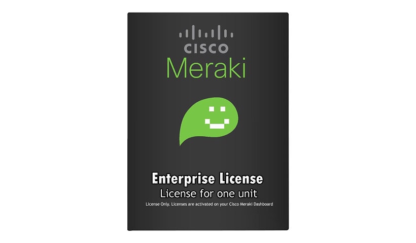 Cisco Meraki Enterprise - subscription license (7 years) + 7 Years Enterprise Support - 1 security appliance