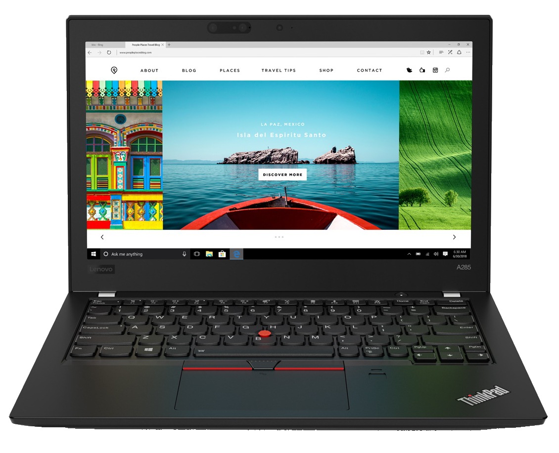 Lenovo ThinkPad A285 - 12.5" - Ryzen 5 Pro 2500U - 8 GB RAM - 256 GB SSD -