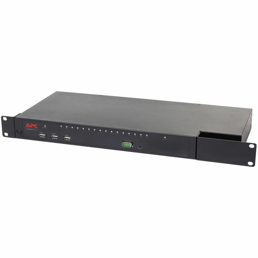 APC KVM 2G, Digital/IP, 1 Remote/1 Local User, 16 Ports with Virtual Media