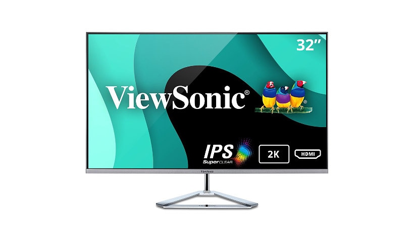 ViewSonic VX3276-2K-MHD - 1440p IPS Monitor with HDMI DisplayPort and Mini DisplayPort - 250 cd/m² - 32"