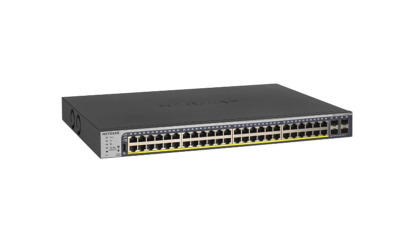 NETGEAR Smart GS752TP - v2 - switch - 48 ports - smart - rack-mountable