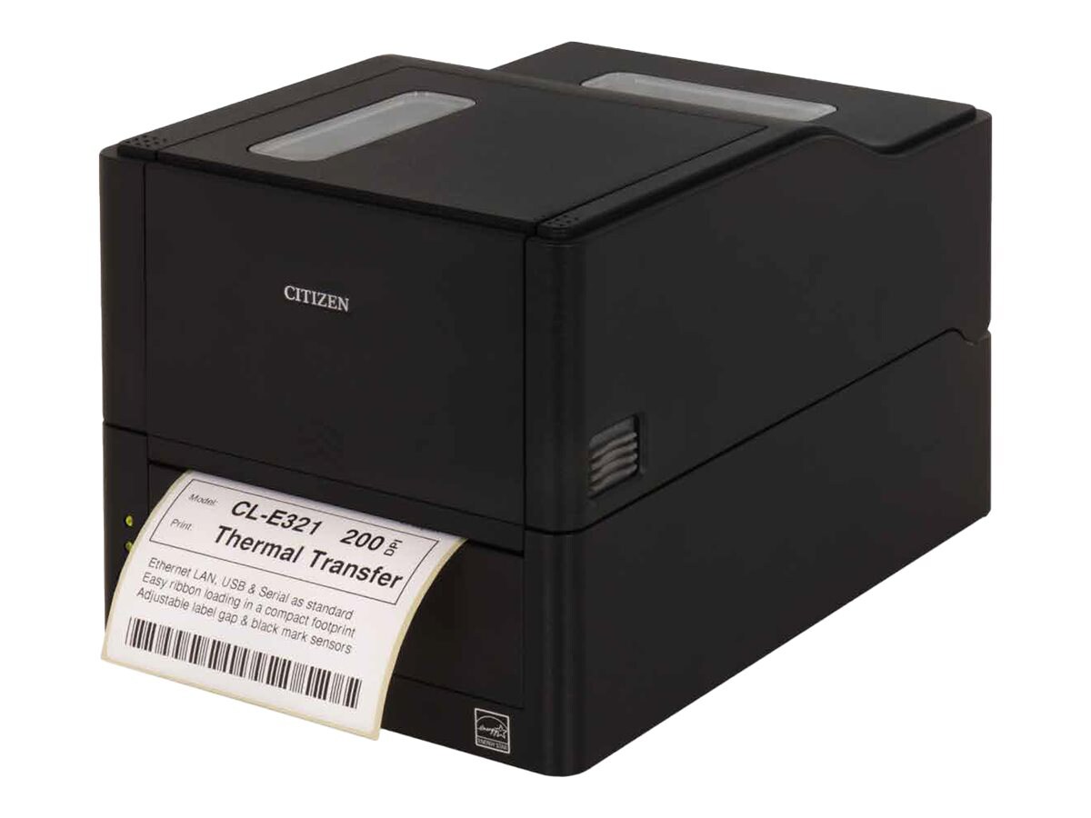 badning Sommetider spole Citizen CL-E321 - label printer - B/W - direct thermal / thermal transfer -  CL-E321XUBNNA - Paper & Labels - CDW.com