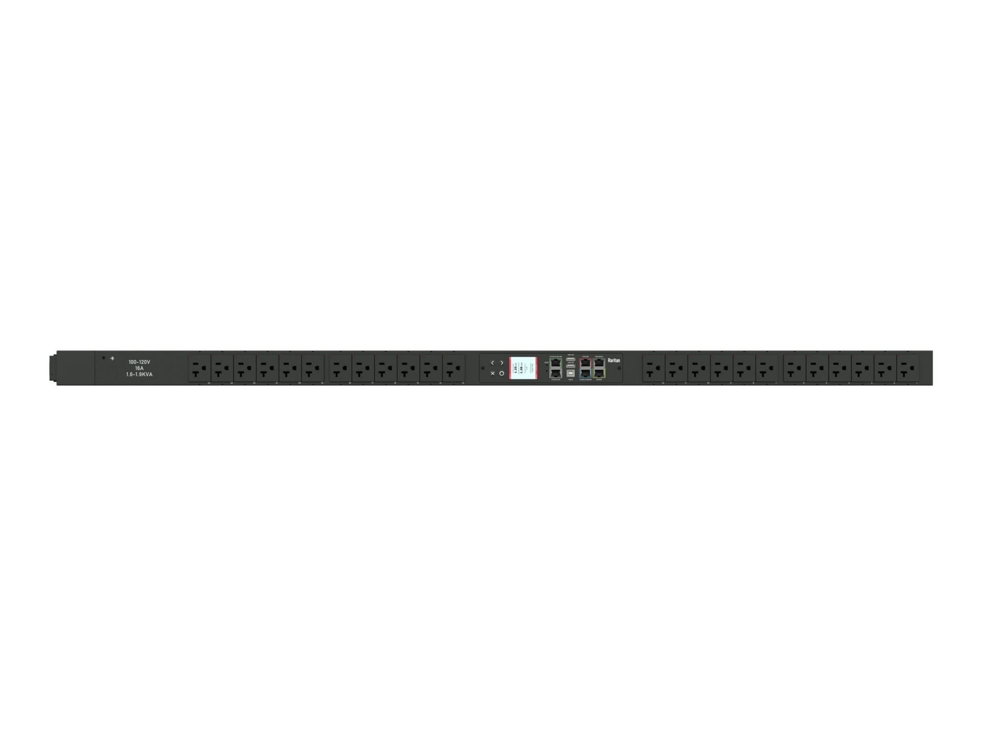 RARITAN PDU 1PH 120V 16A 0U 24OUT