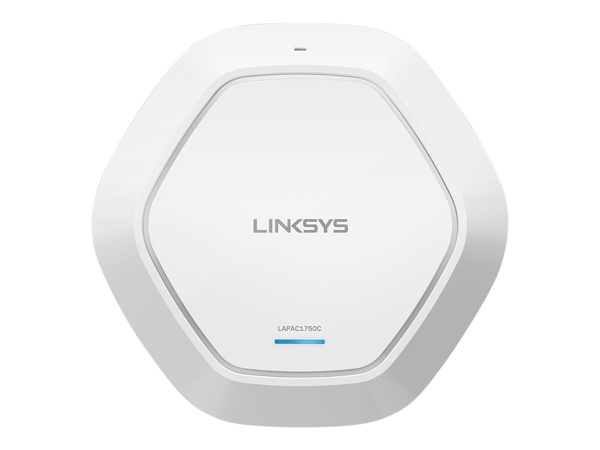 Linksys LAPAC1750C Wireless Access Point w/Free Cloud Mgt & Support