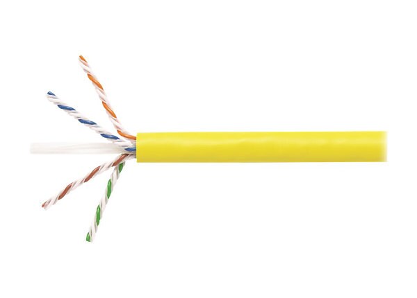 Uniprise CS44R - bulk cable - 1000 ft - yellow