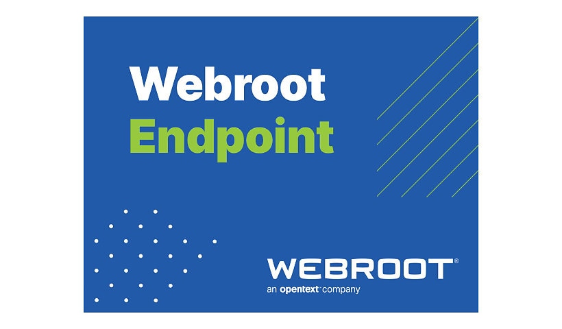 Webroot SecureAnywhere Business - Endpoint Protection - subscription license (3 years) - 1 seat - with Global Site