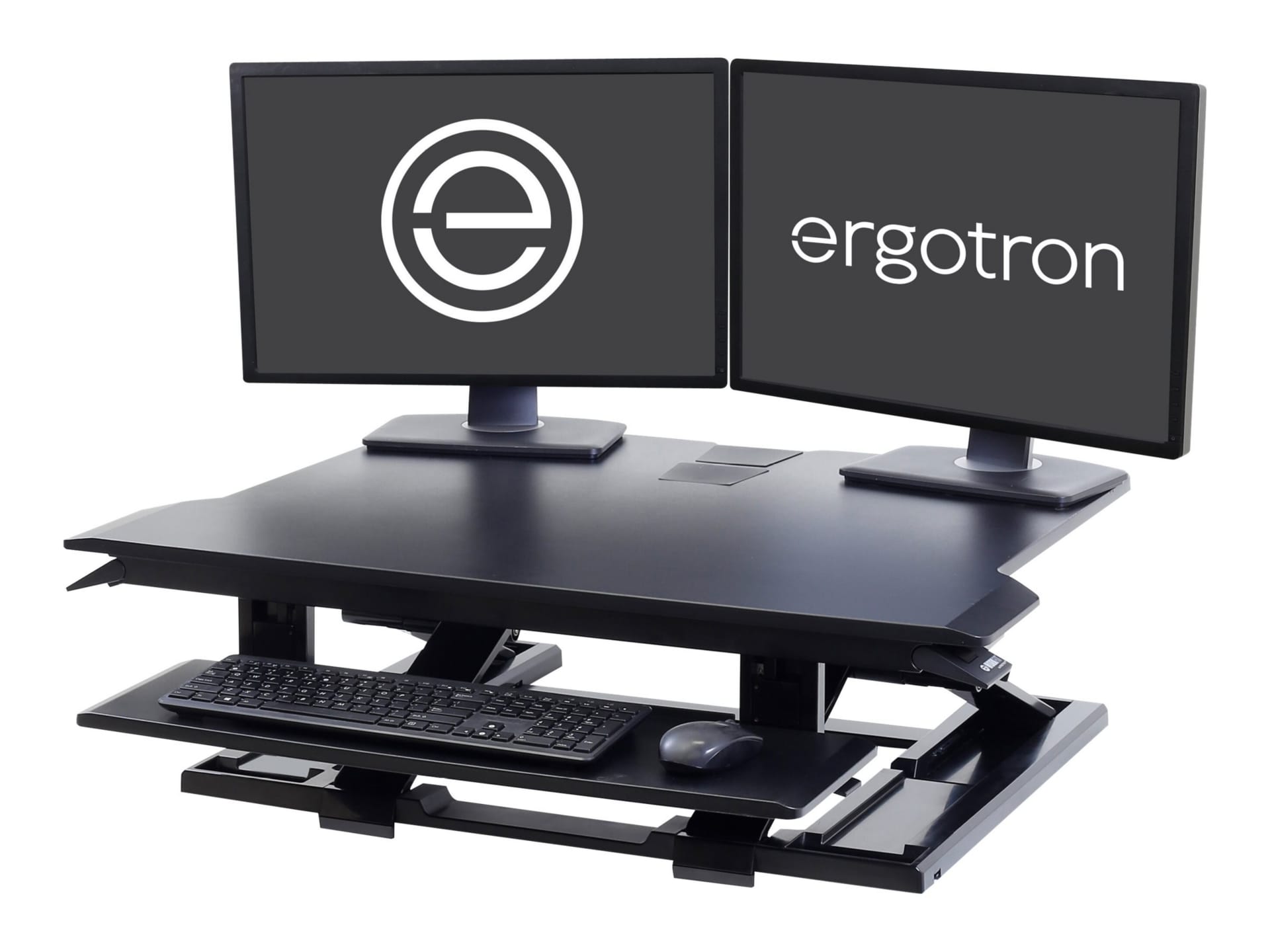 Ergotron WorkFit-TX - standing desk converter - rectangular - black