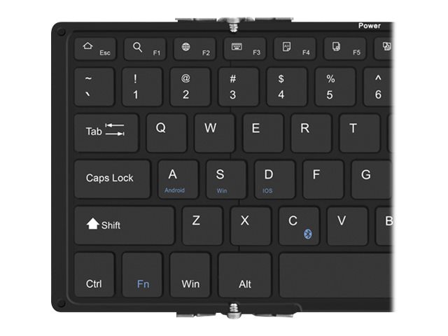 Thumbnail 4 of 5 for Aluratek Portable Ultra Slim Tri-Fold Bluetooth Keyboard - keyboard Input Device
