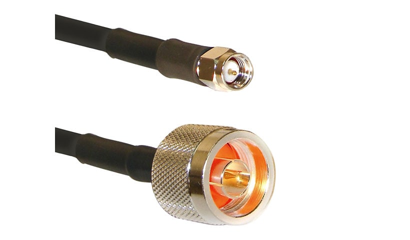Ventev 30' LMR240 Jumper N-Male Straight to SMA-Male Straight Coaxial Cable